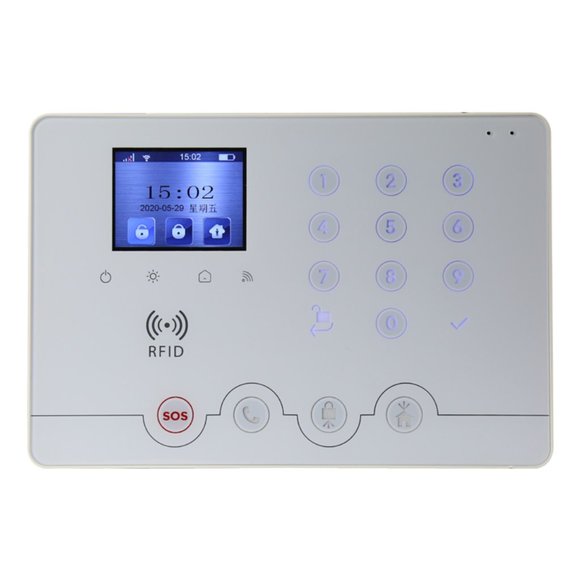 NO MONTHLY FEE!! WIFI COLOR DISPLAY ALARM SYSTEM. SOS button for Elderly at home - Picture 4 of 12